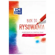 Szkolne artykuły papiernicze - Hamelin BLOK DO MALOWANIA A4/20K OXFORD 07235 AP07235 - miniaturka - grafika 1