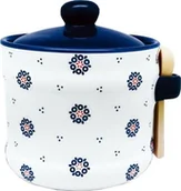 Pojemniki kuchenne - Tadar POJEMNIK CERAMICZNY Z ŁYŻECZKĄ FOLKLOR TD-6309 - miniaturka - grafika 1