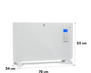 Klarstein Klarstein Norderney Grzejnik konwekcyjny termostat timer 2000 W 30 m kolor biały ACO14-Norderney2000W - Ogrzewanie przenośne Klarstein Klarstein Norderney Grzejnik konwekcyjny termostat timer 2000 W 30 m kolor biały ACO14-Norderney2000W - Ogrzewanie przenośne - miniaturka - grafika 8