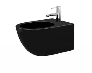 Rea C9901 Bidet wisz$550cyCarlo Mini Black Mat - Akcesoria do armatury i ceramiki - miniaturka - grafika 3