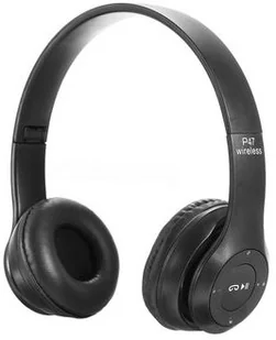 P47 33 Wireless Czarne - Słuchawki - miniaturka - grafika 2