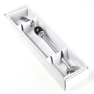 Pozostałe akcesoria kuchenne - Bombilla Bola ze szczoteczką czarna - miniaturka - grafika 1