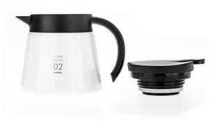 Hario Insulated Stainless Steel Server V60-02 - Biały - 600ml VHS-60W - Dzbanki i imbryki - miniaturka - grafika 8