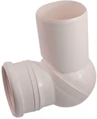 Akcesoria do armatury i ceramiki - OBI Kolano WC nastawne śr. 110 mm - miniaturka - grafika 1