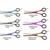 Nożyczki fryzjerskie - Jaguar Degażówki antyalergiczne Pastell Plus ES White Line różne kolory 5.0 - miniaturka - grafika 1