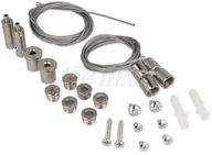 Lampy pozostałe - Led line Akcesoria montażowe do paneli LED - stalowe linki 245701 - miniaturka - grafika 1