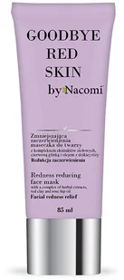 Nacomi Maseczka do twarzy zmniejszająca zaczerwienienia - Goodbye Red Skin Mask Maseczka do twarzy zmniejszająca zaczerwienienia - Goodbye Red Skin Mask - Maseczki do twarzy - miniaturka - grafika 3