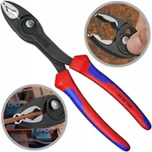Kombinerki i obcęgi - Knipex Szczypce chwytające czołowe TwinGrip 200mm - miniaturka - grafika 1