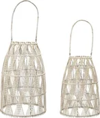 Świeczniki - Bloomingville Lampiony bambusowe 2 szt. Lampiony bambusowe 2 szt. - miniaturka - grafika 1