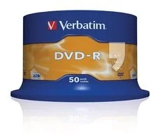 Verbatim Płyty DVD-R AZO Matt Silver, 4.7 GB, 16x, 50 szt. - Nośniki danych - miniaturka - grafika 2