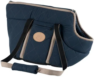 Trixie Nosidełko dla zwierząt Victoria 26x29x50 cm, niebieskie 36231 - Transportery dla kotów - miniaturka - grafika 3