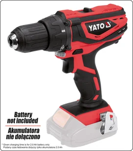 YATO 18V WIERTARKO-WKRĘTARKA YT-82781 YT-82781 - Wiertarki i wkrętarki pneumatyczne - miniaturka - grafika 4