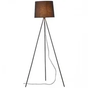 Lampy stojące - Brilliant AILEY Czarna E27 z włącznikiem nożnym Lampa stojąca podłogowa 92660/06 92660/06 - miniaturka - grafika 1