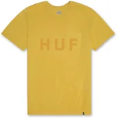 Koszulki męskie - HUF t-shirt HUF OG LOGO POCKET TEE Mineral Yellow - miniaturka - grafika 1