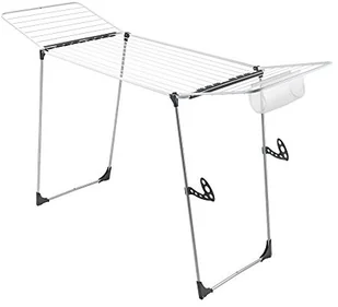 Metaltex Hurricane skrzydła stojak na pranie, 24 m, biały/srebrny 407545.0 - Suszarki na ubrania Metaltex Hurricane skrzydła stojak na pranie, 24 m, biały/srebrny 407545.0 - Suszarki na ubrania - miniaturka - grafika 1