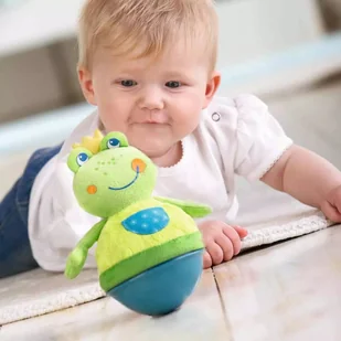 Haba Żabka kiwaczek, 15 cm, 005859 - Zabawki interaktywne dla dzieci - miniaturka - grafika 2