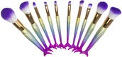 Pędzle do makijażu - Pędzle do Makijażu zestaw 10sztuk syrenki - miniaturka - grafika 1