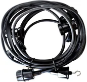 Lampy ogrodowe - Milagro Girlanda ogrodowa profesjonalna 5m EKO1588 - miniaturka - grafika 1