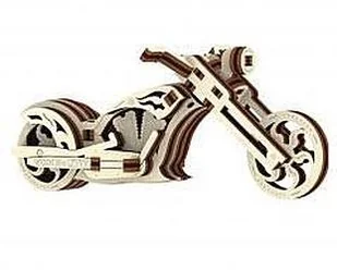 Wooden.City Drewniane puzzle 3D Chopper - Puzzle - miniaturka - grafika 2