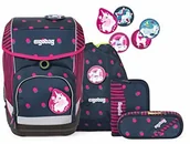 Plecaki - ergobag ergobag Ergobag plecak dziecięcy, uniseks, zestaw 2 sztuk, wielokolorowy (Shoobi Doobear) (wielokolorowa) - ERG-CSE-001-9Y3 ERG-CSE-001-9Y3 - miniaturka - grafika 1