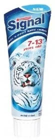 Signal Junior 7-13 Years pasta do zębów dla dzieci Mild Mint 75ml - Produkty na nieświeży oddech - miniaturka - grafika 4