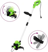 Podkaszarki - vidaXL Elektryczna podkaszarka na teleskopowym drążku, 29 cm, 550 W - miniaturka - grafika 1