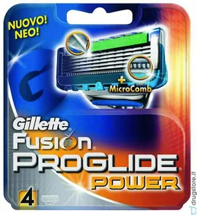Gillette Wkłady Fusion Proglide Power 4szt - Maszynki do golenia i wkłady - miniaturka - grafika 2