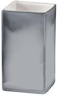 Kubki na szczoteczki do zębów - Kleine Wolke Kubek na szczoteczki do zębów Glamour Silver 4004478219755 - miniaturka - grafika 1