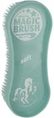 Szczotki i furminatory - Magic brush Magic Brush Soft - miękka szczotka do czyszczenia psów i koni, mix kolorów do wyboru - turkusowy MB-3297684 - miniaturka - grafika 1