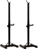 Stojaki na hantle i obciążenia - ModernHome Stojaki pod sztangę 2 szt podpory do ławeczki 1911 - miniaturka - grafika 1