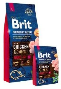Brit Premium By Nature Adult Large L 3 kg - Sucha karma dla psów - miniaturka - grafika 2