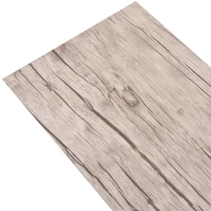 vidaXL Zestaw paneli podłogowych, 18 części, PVC, jasnoszare, 5,26 m vidaXL - Panele podłogowe - miniaturka - grafika 7