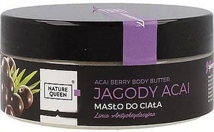 Nature Queen Nature Queen, masło do ciała jagody Acai, 150 ml - Kremy i maski do rąk - miniaturka - grafika 2
