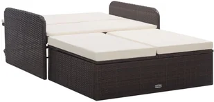 2-cz. brązowy komplet rattanowy do ogrodu x S3-B41 - Meble ogrodowe - miniaturka - grafika 3