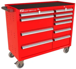 Fastservice Wózek warsztatowy TRUCK z 10 szufladami PT-218-20 PT-218-20 - Pozostałe wyposażenie warsztatu Fastservice Wózek warsztatowy TRUCK z 10 szufladami PT-218-20 PT-218-20 - Pozostałe wyposażenie warsztatu - miniaturka - grafika 1