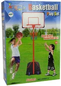Zabawki i gry sportowe - LEANToys Kosz Do Koszykówki Dla Dzieci Kosz Piłka 261 cm 9283 - miniaturka - grafika 1