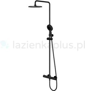 Omnires Y zestaw wannowo-prysznicowy czarny Y1244NBL - Zestawy prysznicowe Omnires Y zestaw wannowo-prysznicowy czarny Y1244NBL - Zestawy prysznicowe - miniaturka - grafika 1