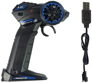 Import LEANToys Terenowe Auto Off- Road Zdalnie Sterowane 2,4 GHz 1:16 Żółte LT-9389-0 - Zabawki zdalnie sterowane - miniaturka - grafika 5