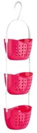 Półki łazienkowe - Premier Housewares Premier housewares 1601487 3-Tier prysznic Caddy, Pink 1601487 - miniaturka - grafika 1