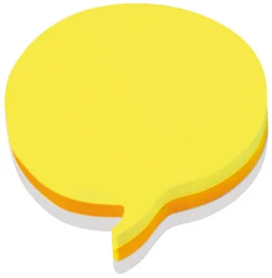 Post-It Karteczki kształt - chmurka 2007SP - Zakładki indeksujące - miniaturka - grafika 2