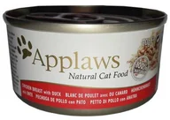 Mokra karma dla kotów - Applaws Cat Tin Chicken with Duck 12x(6x70g) mokra karma dla kota Kurczak i kaczka - miniaturka - grafika 1