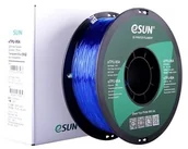 Filamenty i akcesoria do drukarek 3D - eSun eTPU95A Filament Transparent Niebieski 1.75mm - miniaturka - grafika 1