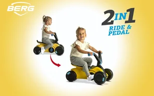 Berg GOKART GO2 SPARX JEŹDZIK NA PEDAŁY ŻÓŁTY 24.50.04.00 - Jeździki dla dzieci - miniaturka - grafika 5