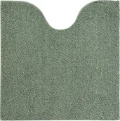 Dywaniki łazienkowe - Aquanova Dywanik pod WC Loa 60 x 60 cm przydymiona zieleń LOABMW-293 - miniaturka - grafika 1