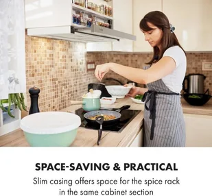 Klarstein Mariana 90 Biały (CGCH3-Mariana9) - Okapy kuchenne - miniaturka - grafika 2