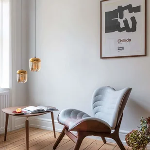 UMAGE UMAGE Acorn lampa wisząca 3-pkt. bursztyn mosiądz - Lampy sufitowe - miniaturka - grafika 5