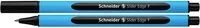 Schneider długopis Slider Edge model ze skuwką f, czarny 4004675075642 - Długopisy - miniaturka - grafika 2