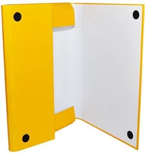 OFFICE PRODUCTS Teczka z rzepem PP, A4/4cm, 3-skrz., żółta 21187411-06 - Teczki i skoroszyty - miniaturka - grafika 2