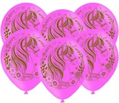Balony i akcesoria - Amscan Balony "Magical Unicorn", mix, 11", 6 szt 9903678 - miniaturka - grafika 1