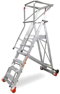 Faraone 996 99675058 Drabina magazynowa jezdna wysokość robocza 5,44m) 75058-uniw - Drabiny Faraone 996 99675058 Drabina magazynowa jezdna wysokość robocza 5,44m) 75058-uniw - Drabiny - miniaturka - grafika 1